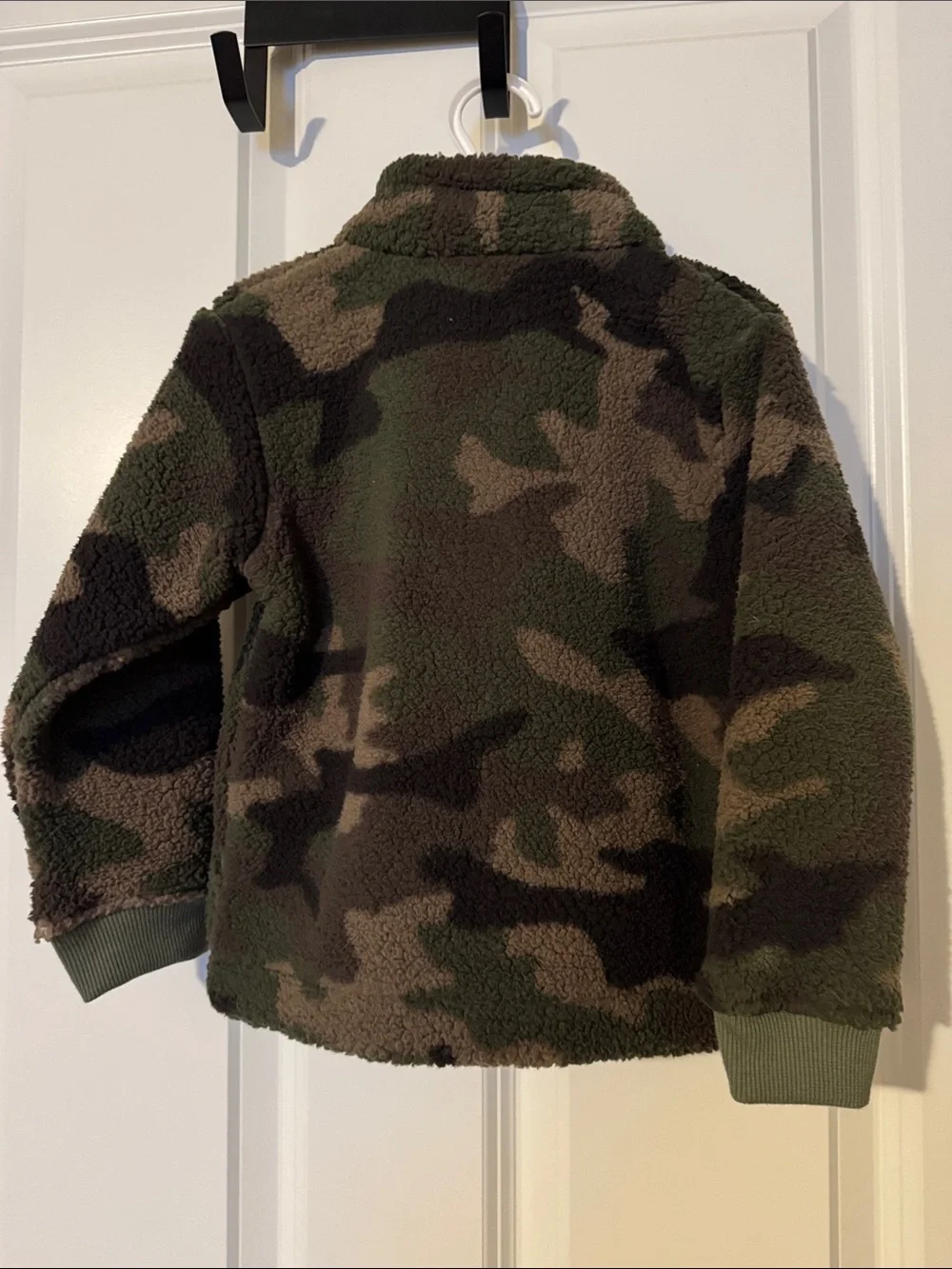 NWT toddler Columbia Camo Sherpa Jacket - Green/Brown/Black